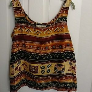 **Price drop** Vintage silk tank